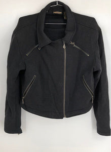 Harley-Davidson Women's Black Motorcycle Jacket - Size L