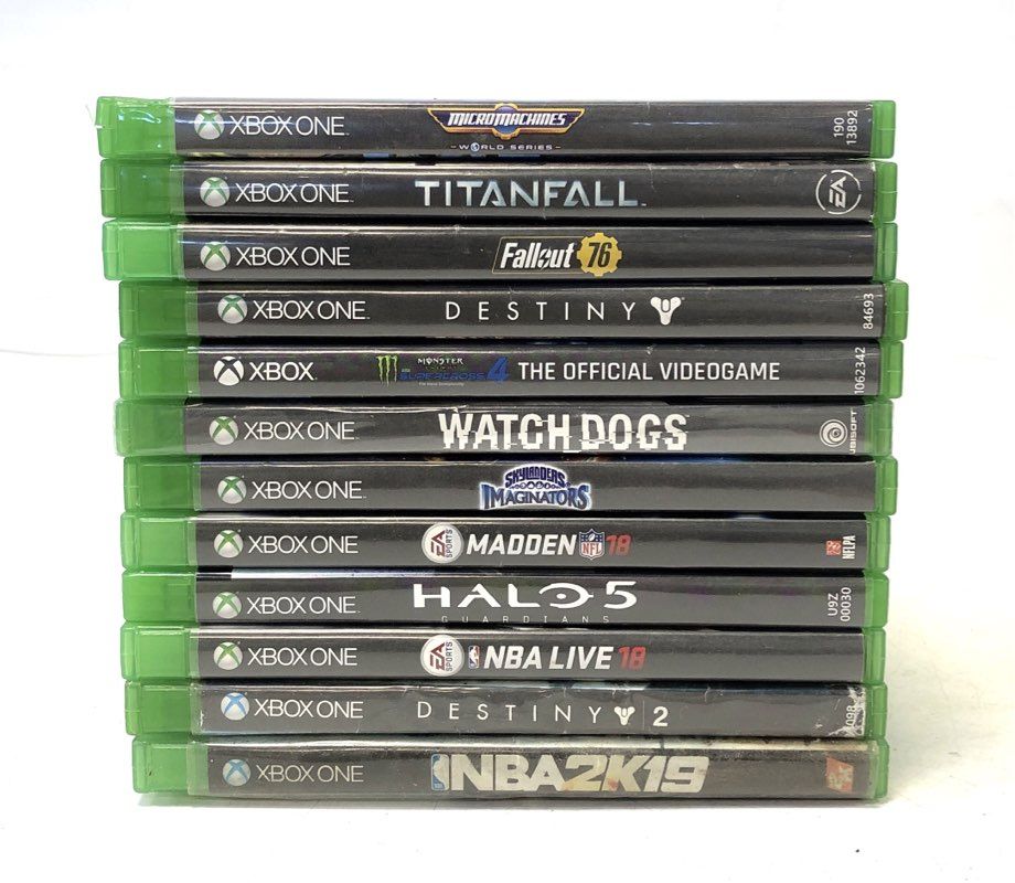 Halo 5 Titanfall 12 Xbox One Game Lot Destiny Watch Dogs Madden