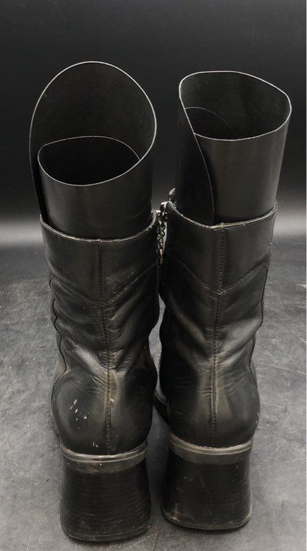 Harley-Davidson Women's Black Platform Boots - Size 9.5