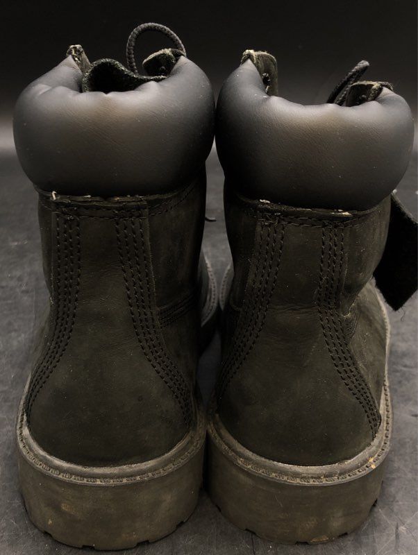 Timberland Boys Black Boots - Size 4M