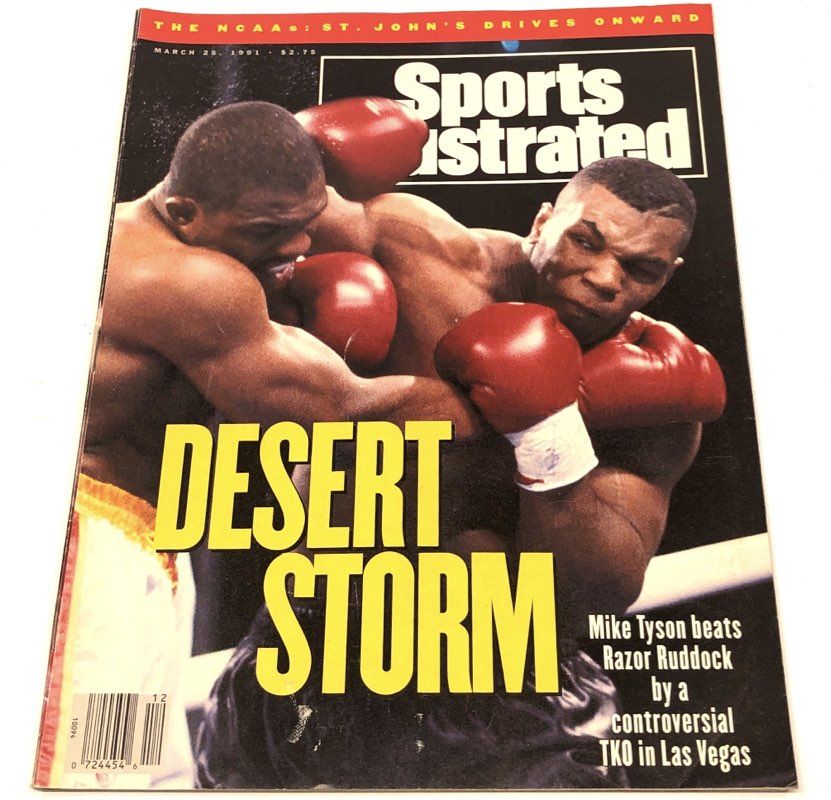 Vintage Mike Tyson Sports Illustrated Lot 1986 1987 1991 SPORT Magazine 1979