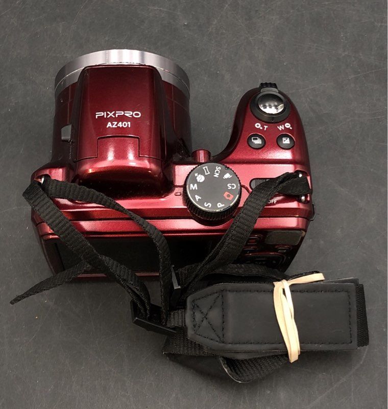 Kodak Pixpro AZ401 16MP 40x Optical Zoom Digital Bridge Camera Red