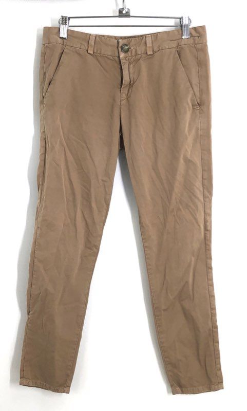 Current/Elliott Women's Ginger The Smart Trouser Low Rise Chino Pants Size 24