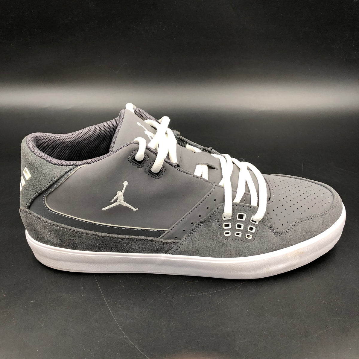Nike Air Jordan Flight 23 Men's 'Classic White Gray' Sneakers-Size: 8.5 (+COA)
