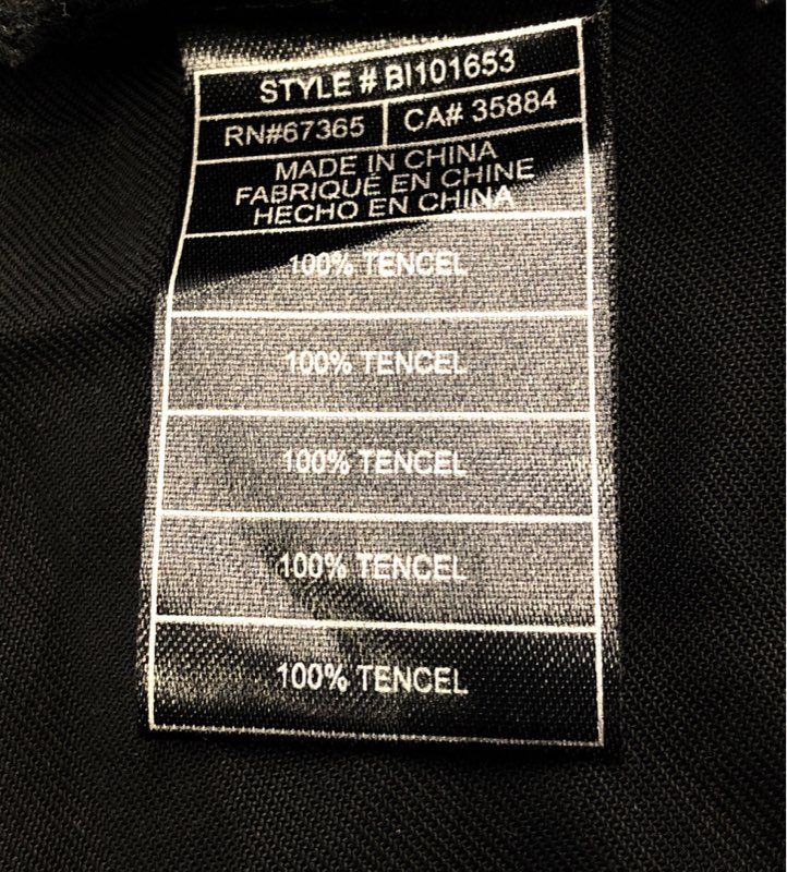 BB Dakota Women's Black Tencel Drape Front Sleeveless Layered Vest Sz S