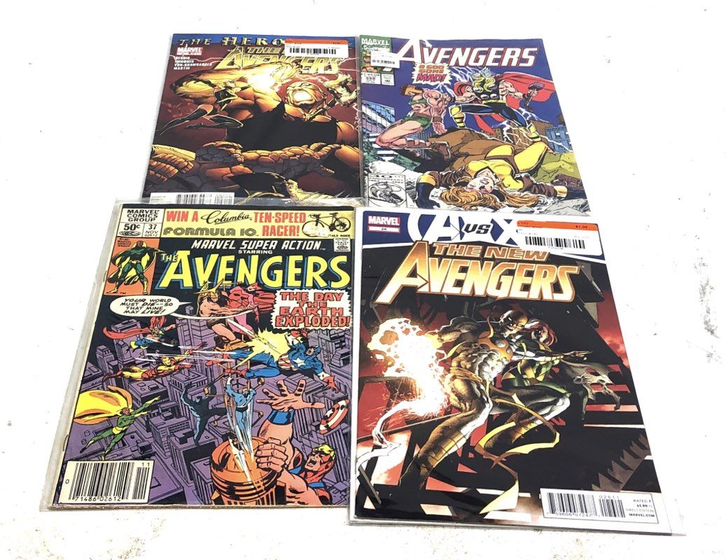 Marvel Avengers Comic Lot Comics Mixed Era Bronze Copper Modern Age