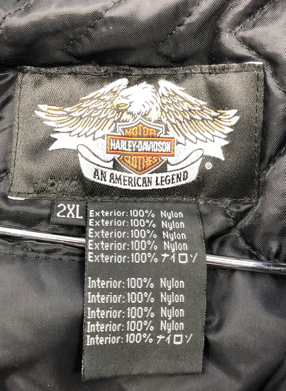 Vintage 90s Harley-Davidson Motor Clothes Electric Heated Biker Vest Sz 2XL