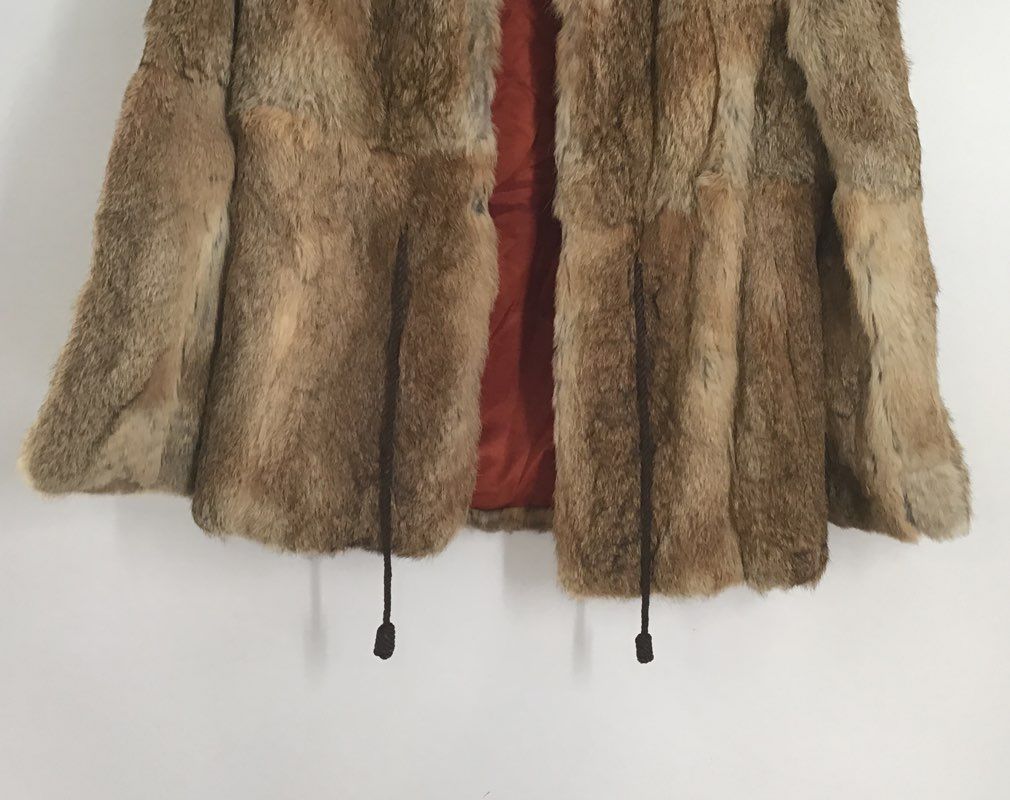 Women&#39;s Brown Fur Jacket - Size Medium