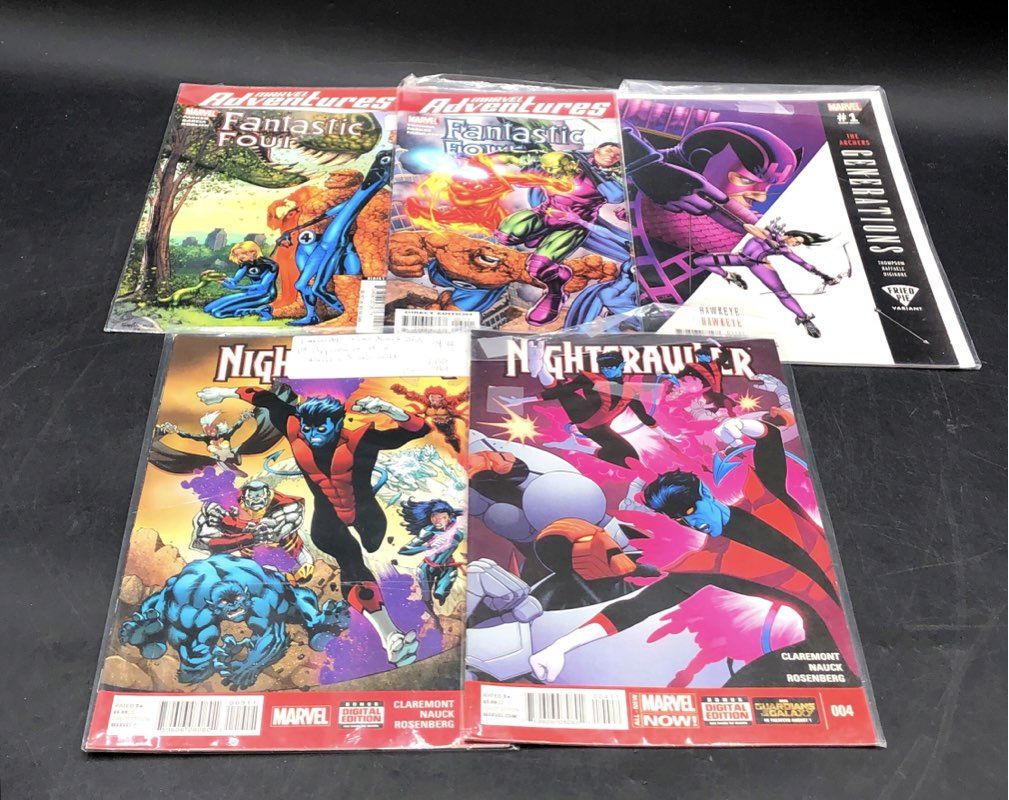 Marvel Comic Book Lot 1990s-2010s Superhero Approximately 25 Comics
