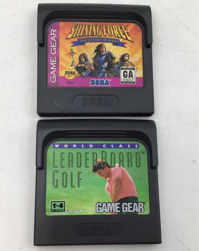 Sega Game Gear The Majors Pro Baseball, Streets Of Flage &amp; More Games Mixed Lot