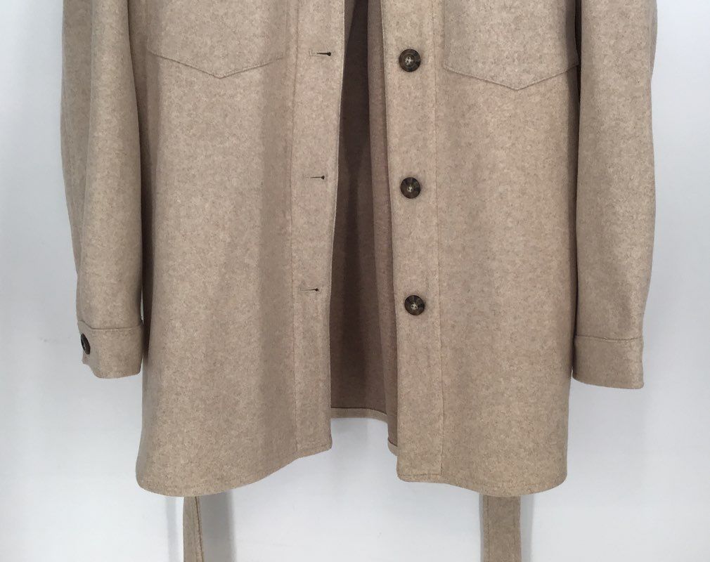 NWT Gibson &amp; Latimer Women&#39;s Putti Collared Single-Breasted Trench Coat - Sz 2XL