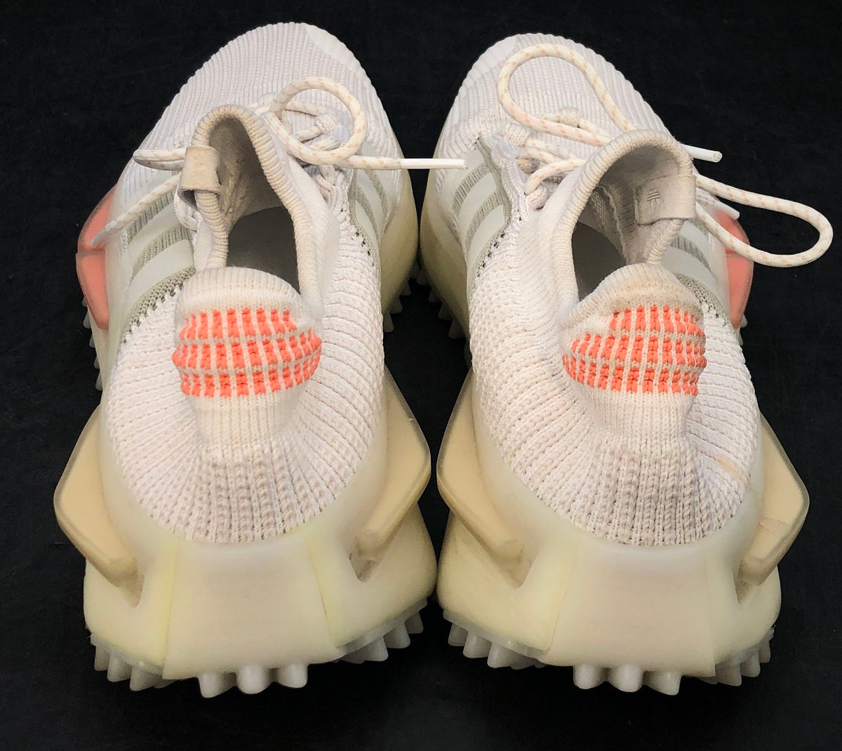 Adidas NMD S1 White Dash Grey Solar Orange Sneakers Men's Size 9