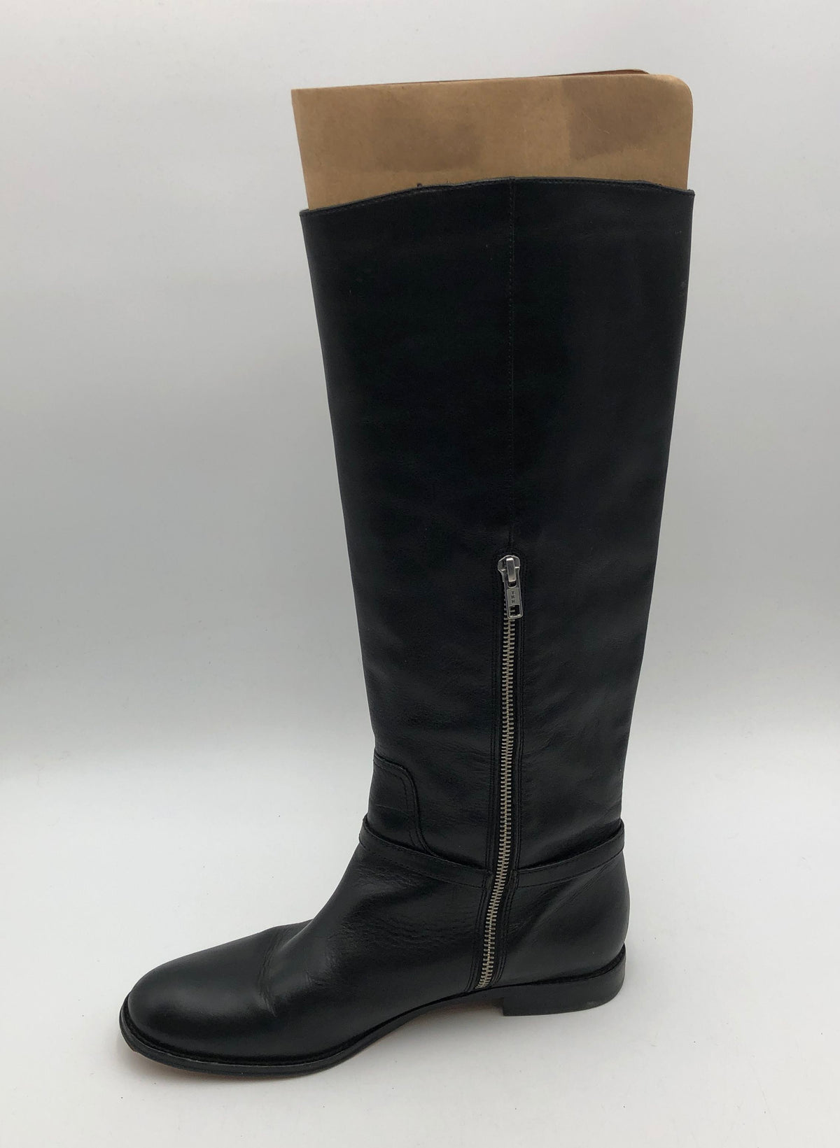 Coach Mulan A4311 Black Leather Riding Knee High Boots Womens Size 9.5B