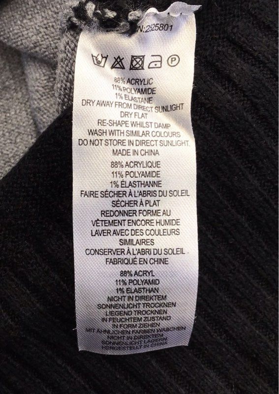 NWT French Connection Red Gray Colorblock Babysoft Stripe Sweater Men's L