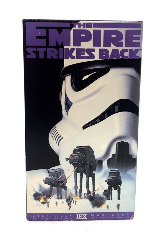 Star Wars Trilogy VHS 3 Tape Box Set 1995 THX Mastered A New Hope Empire Jedi