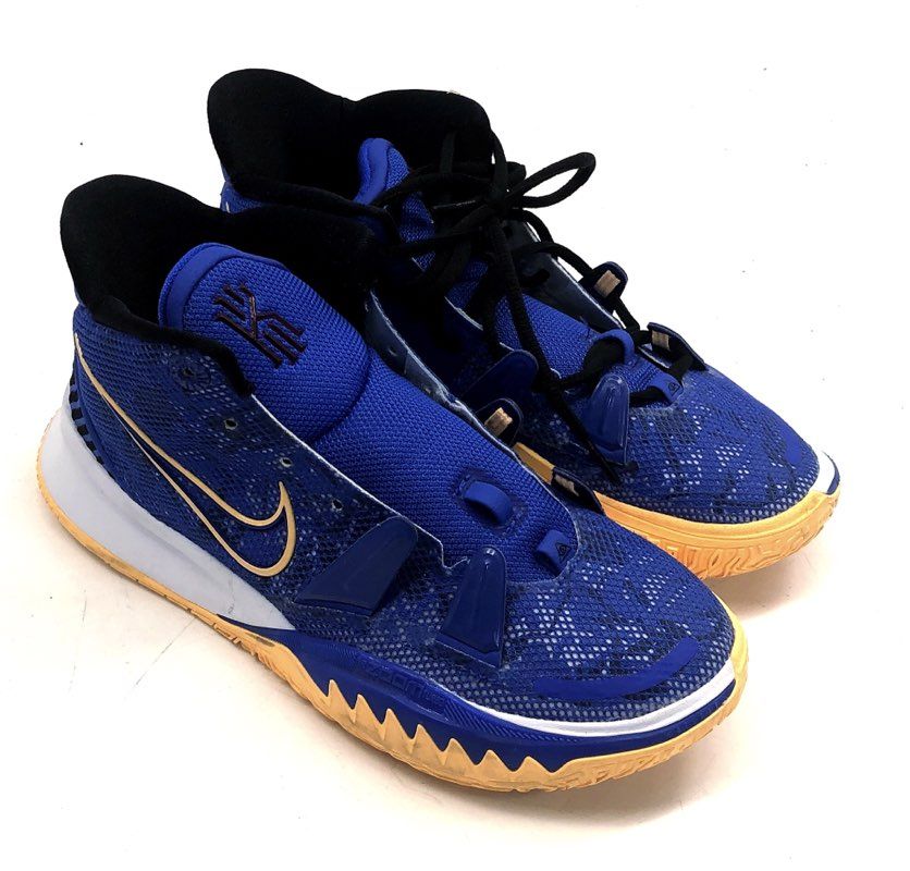 Nike Kyrie 7 GS Sisterhood Hyper Royal Blue Basketball Shoes CQ9326-400 Size 6