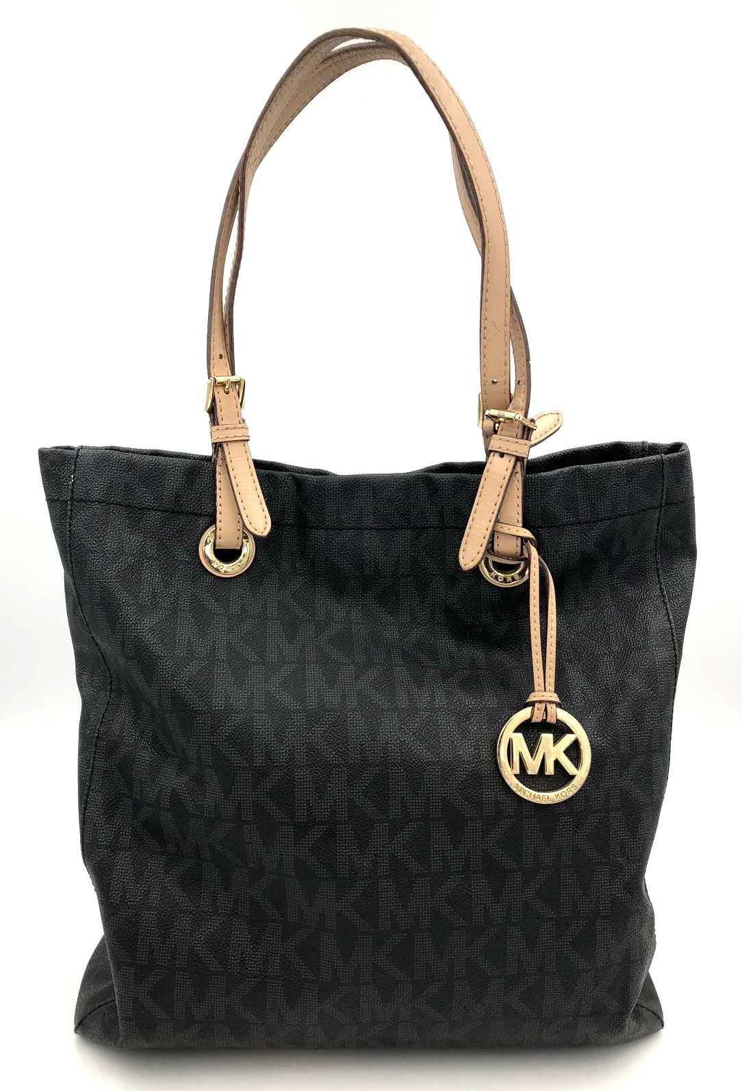 Authentic Michael Kors Black Luxury Tote Bag - COA Included