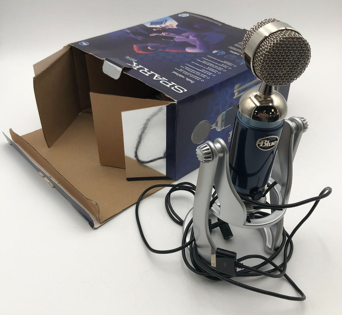 Blue Spark Digital Studio Condenser USB Microphone with Box