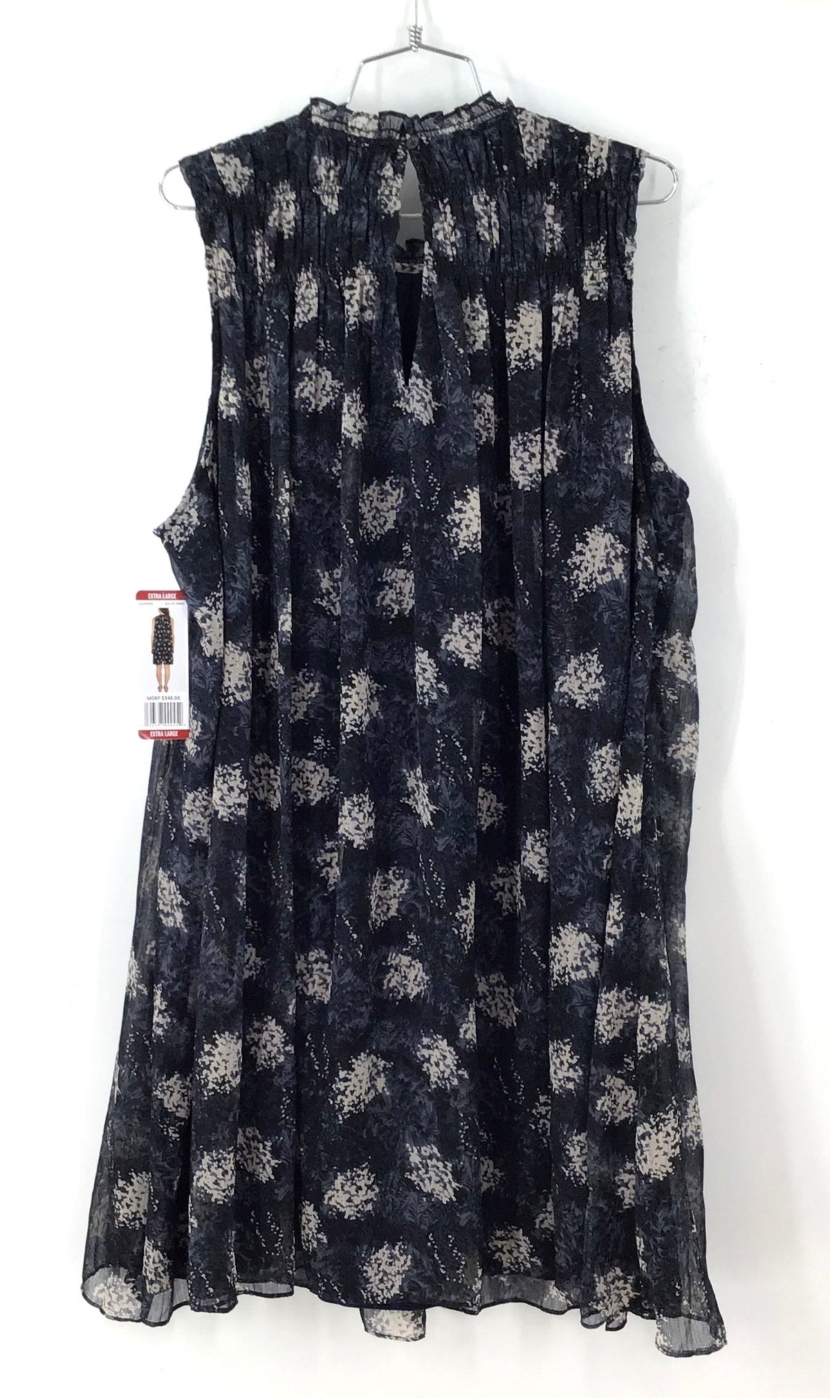 NWT Joie Women's Blue Baltic Print Mini Dress - Size XL
