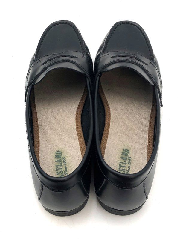 Eastland Classic Penny Loafer Black Leather Women's Slip-on Shoes Size 7.5 M