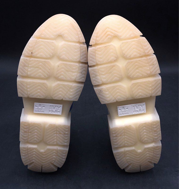 Adidas Super Sleek Chunky Wonder White Victory Blue Size 9.5