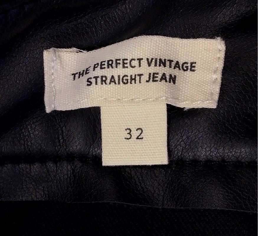 NWT Madewell Women's Black The Perfect Vintage Straight Dress Pants - Size 32