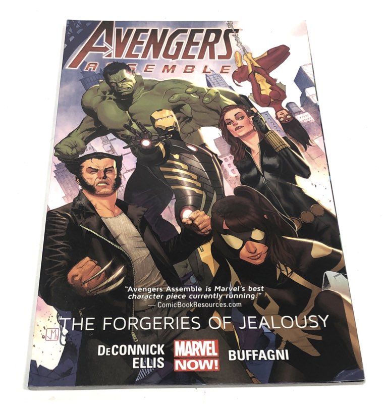 Captain Marvel Avengers X-Men 7 Comic Lot Marvel Graphic Novel TPB Collection