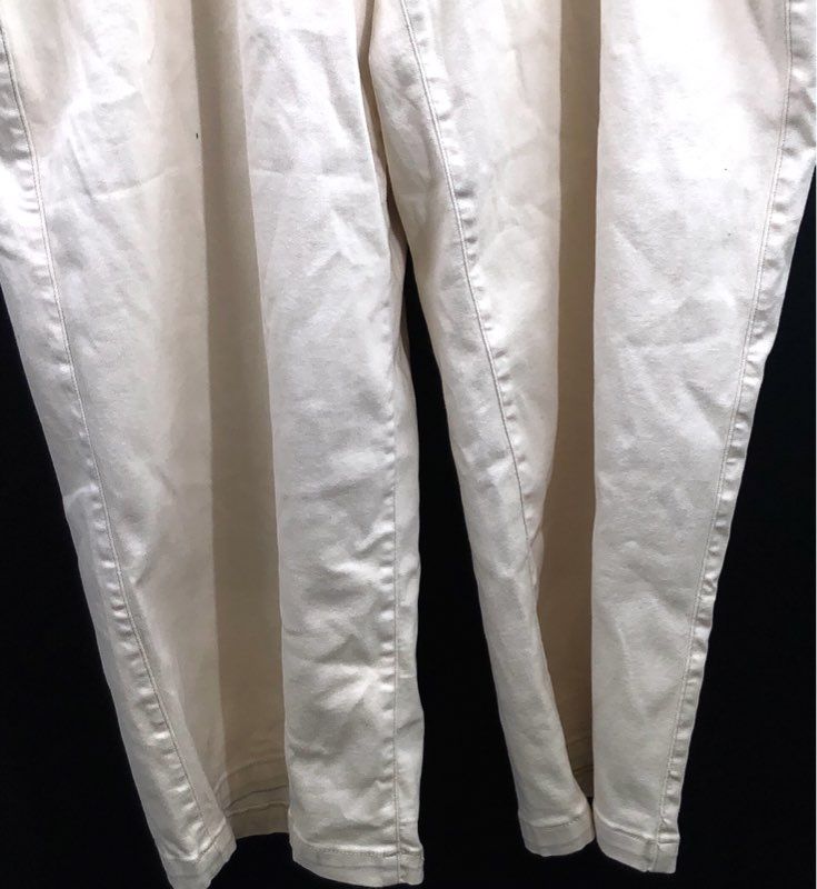 Lane Bryant Women's Cream Repreve Wide Leg Pants NWT Sz 24