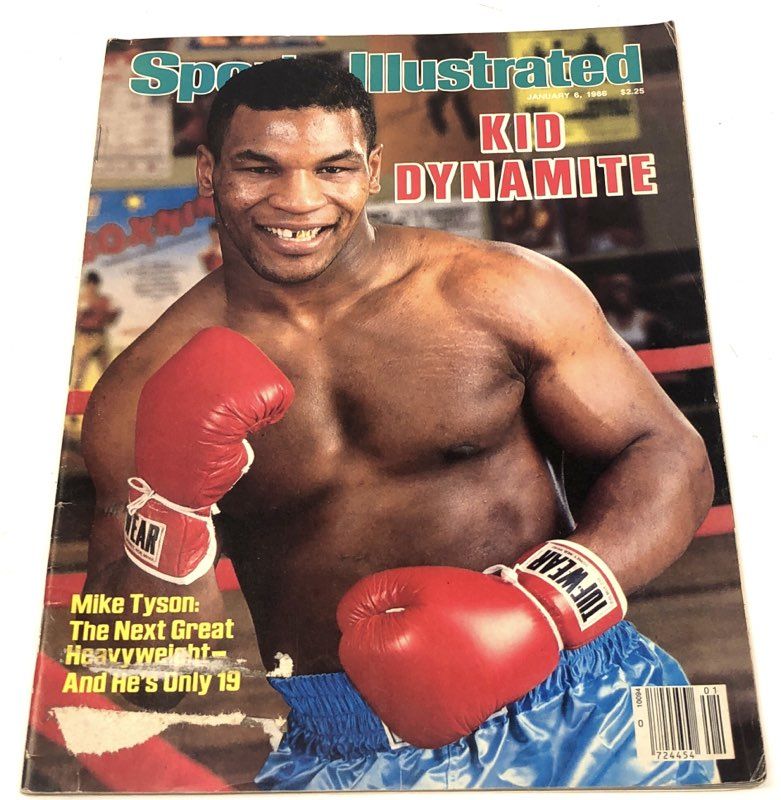 Vintage Mike Tyson Sports Illustrated Lot 1986 1987 1991 SPORT Magazine 1979