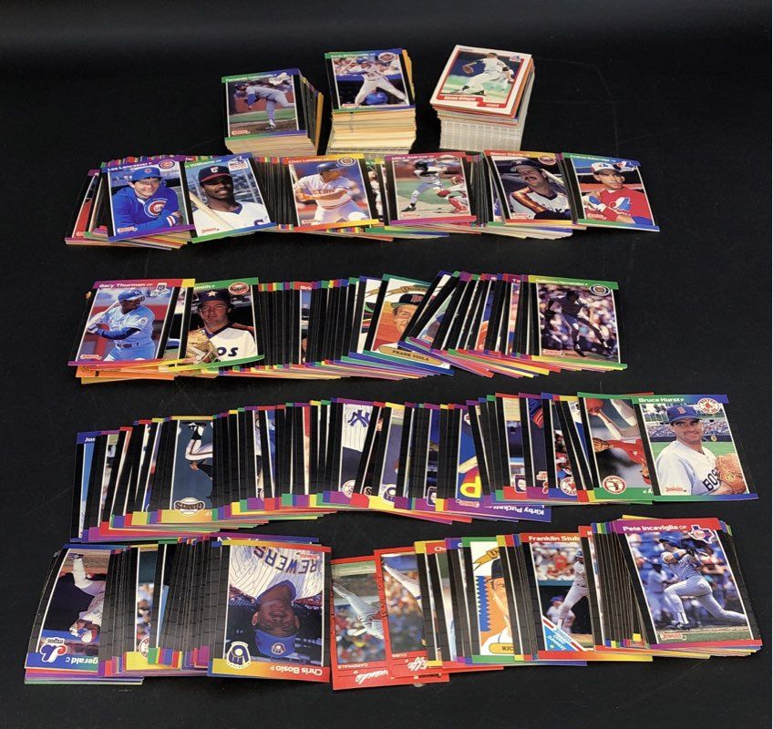 11.8 lbs. Lot Of Baseball MLB Cards. Medium Box, Unsorted