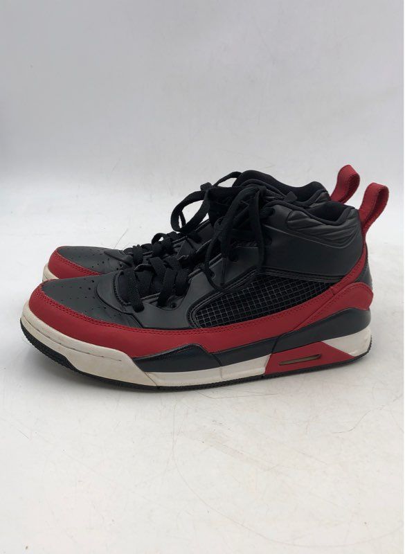 Nike Air Jordan Flight Origin 2 Black Gym Red White Basketball Shoes Size 9