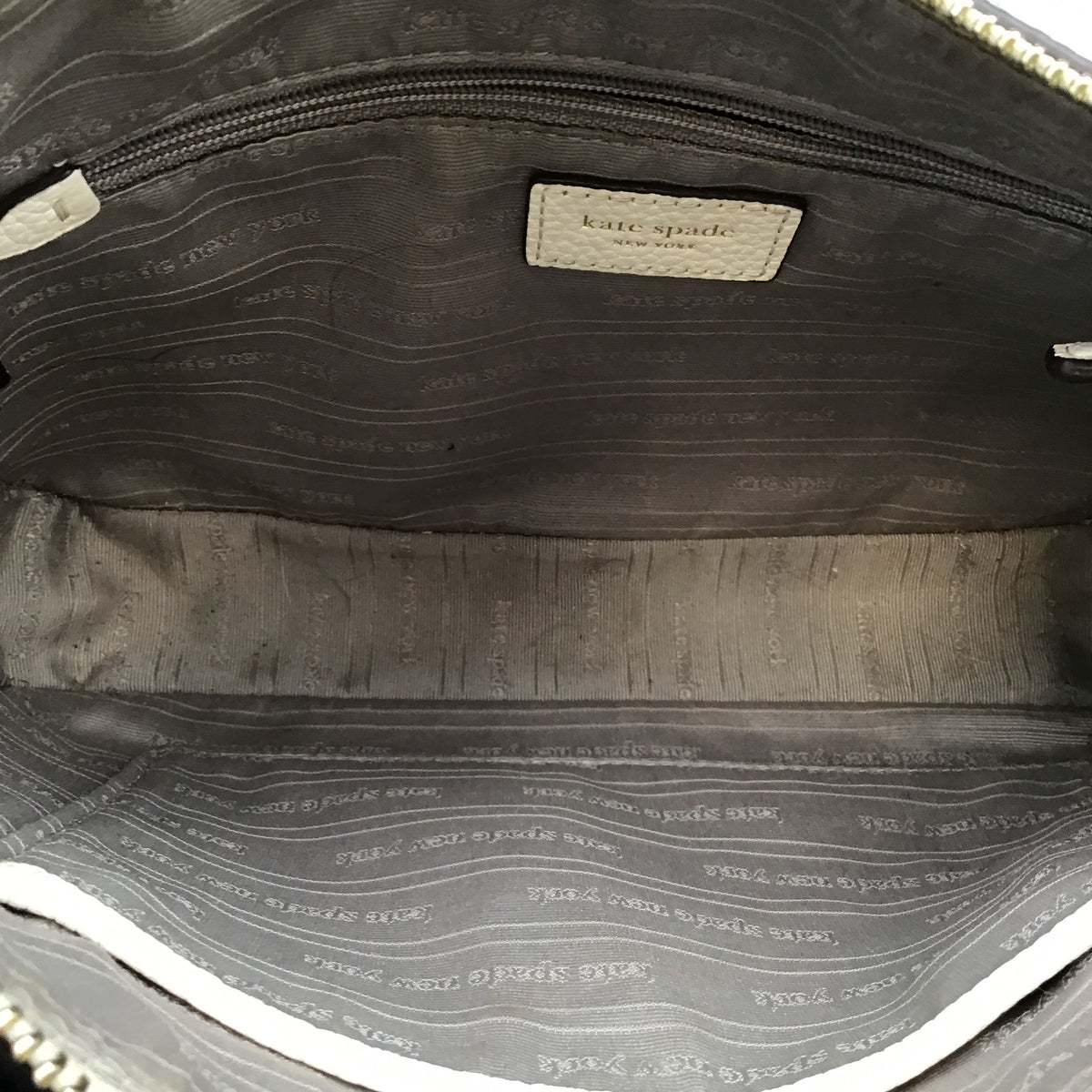 Kate Spade Cream\Black\Tan 'Hudson Color Block' Crossbody Bag (+COA)