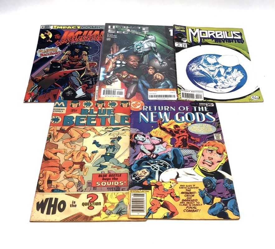 Comic Book Lot Marvel DC Image Mixed Bronze to Modern Age