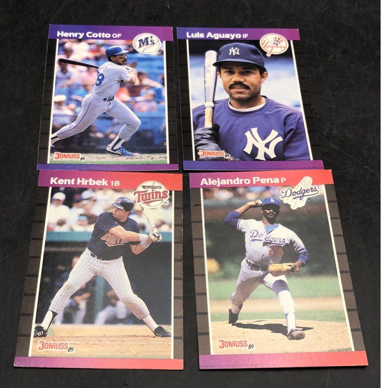 11.8 lbs. Lot Of Donruss Baseball MLB Cards. Medium Box, Unsorted