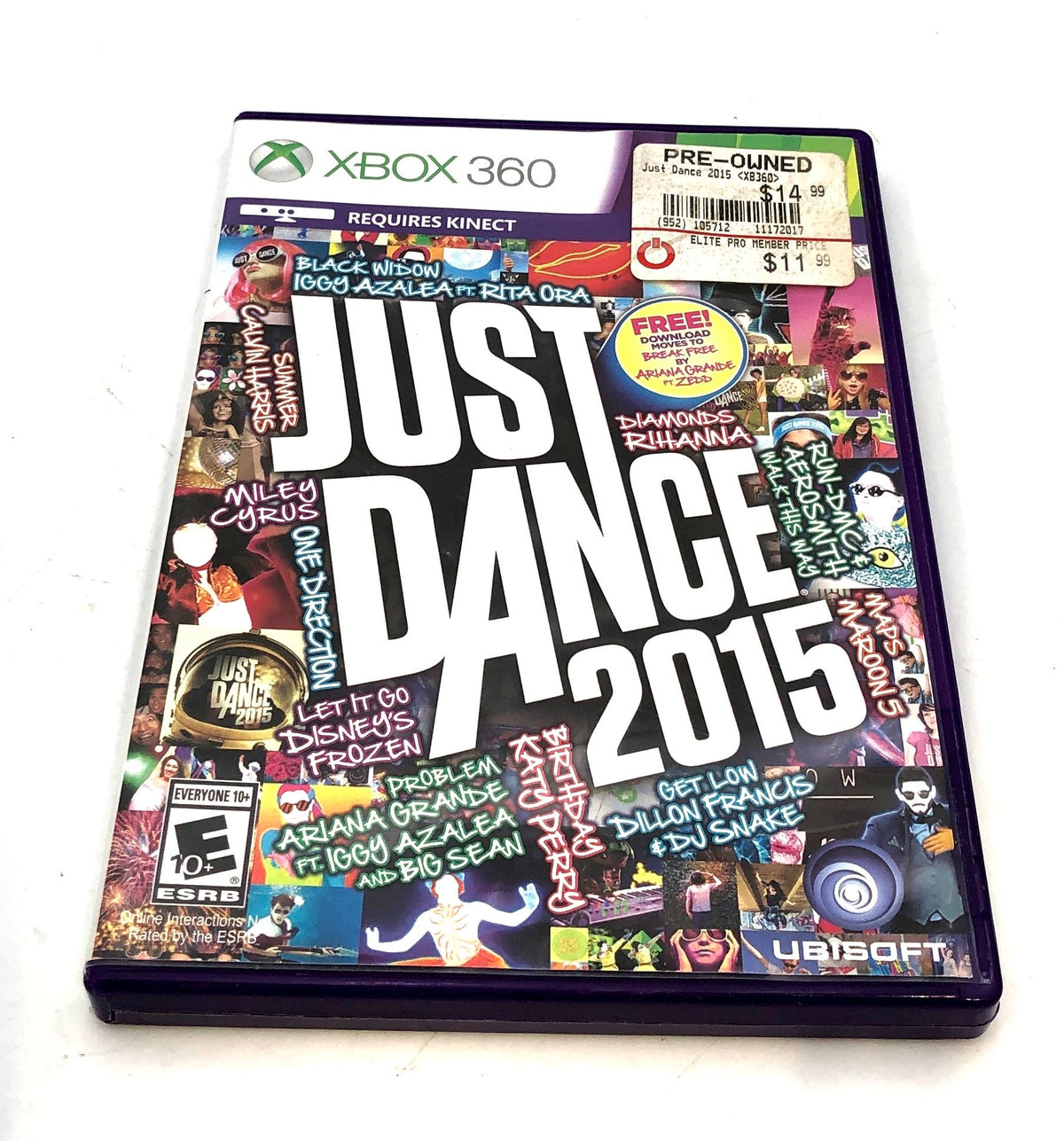 NCAA Football 14 Just Dance 5 Xbox 360 & Xbox One Game Lot