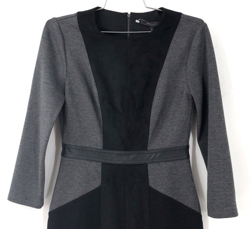 BCBGMaxazria Women's Black Sheath Dress - Size XS