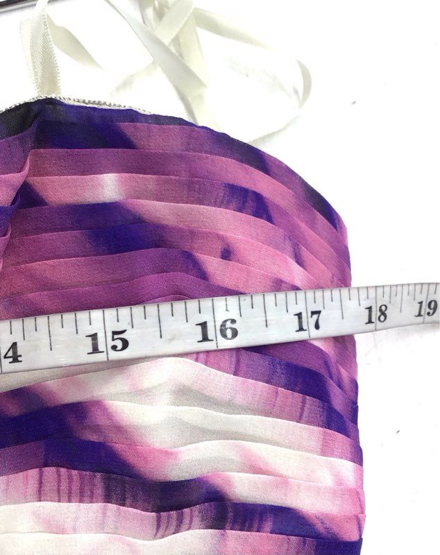 BCBGMAXAZRIA NWT Silk Strapless Begonia Print Gown Maxi Dress Sz 12