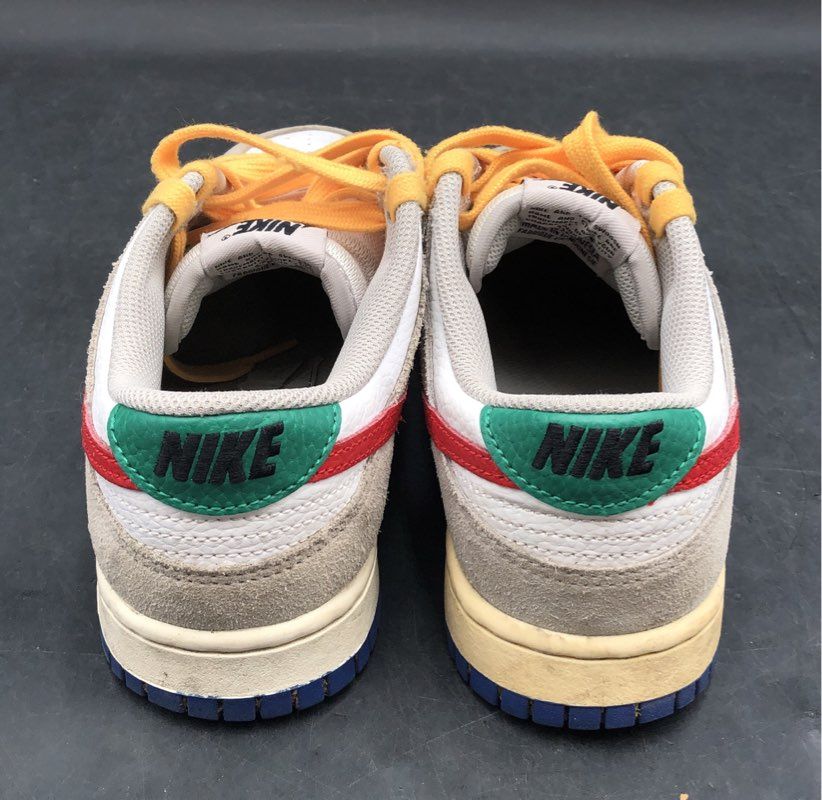 Nike Dunk Low SE Multi-Color Grey White Red Blue Sneakers Size 7
