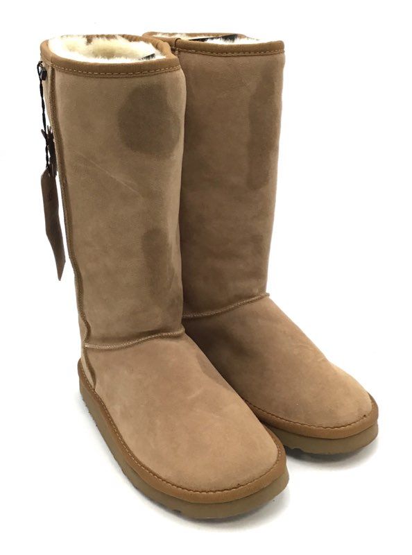 UGG Australia Classic Tall 5815 Chestnut Suede Boots Womens Size 8