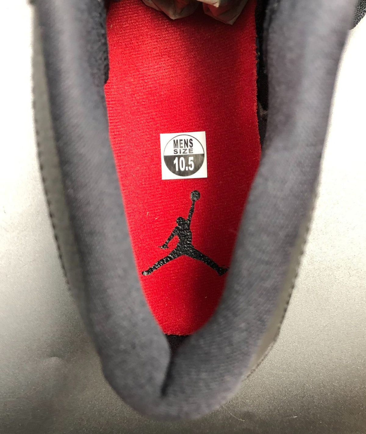 Nike Air Jordan Access Men's 'Black Gym Red' Sneakers - Size 10.5 (+COA)