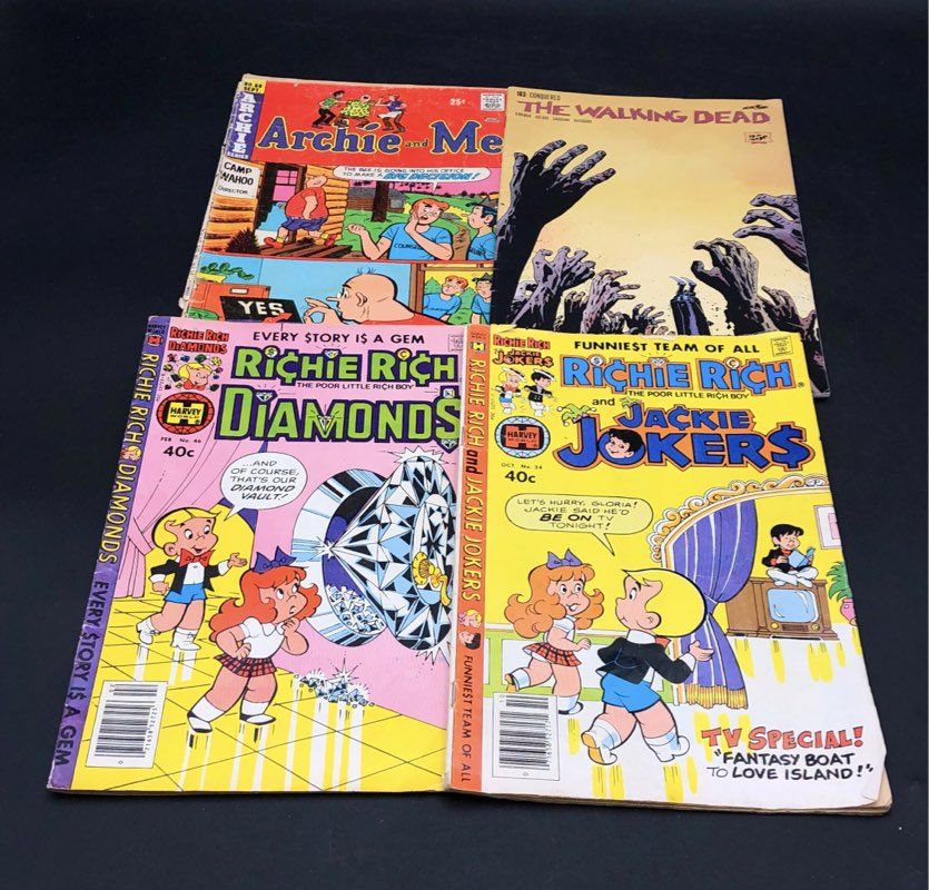 Batman Spider-Man Walking Dead 20+ Comic Book Lot Marvel DC Image Mixed Era