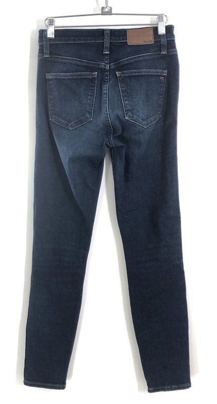 Madewell Women's Skinny Jeans Lot 2 10" High Rise Roadtripper Blue Black Size 25