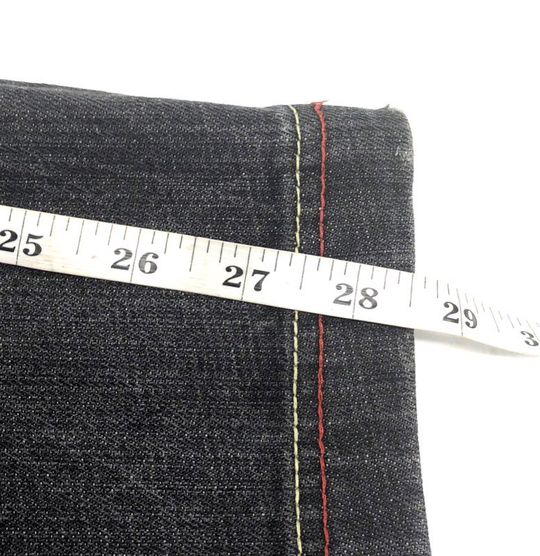 Vintage Coogi Men's Black Embroidered Streetwear Graphic Baggy Jeans Sz 48x36
