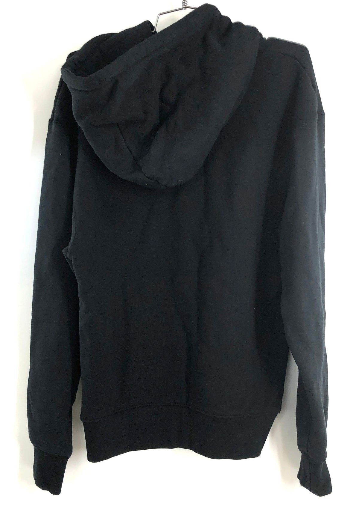 Air Jordan Men's Black Pullover Hoodie Red Embroidered Script Logo Sz S