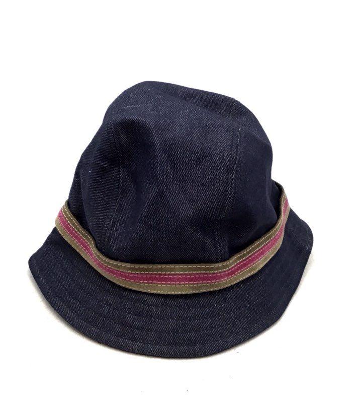 Coach Women&#39;s Blue Bucket Hat - Size P/S