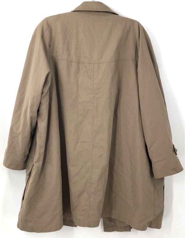 London Fog Women's Brown Overcoat - Size 20W