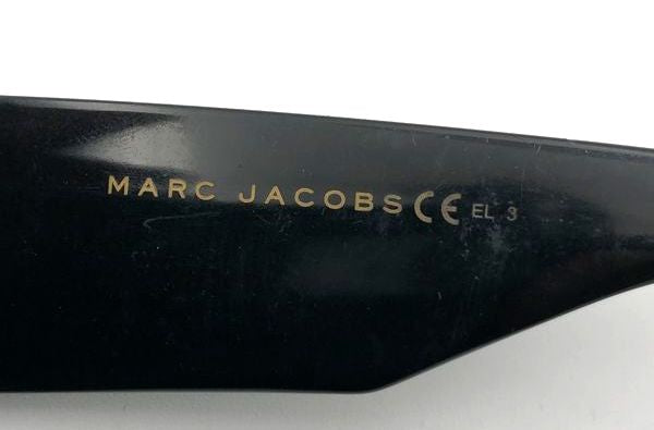 Marc Jacobs Women's Black Cat Eye Sunglasses Gradient Lenses MARC 109/S COA