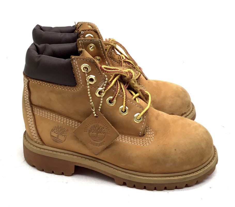 Timberland Boys Brown Combat Boots - Size 13M