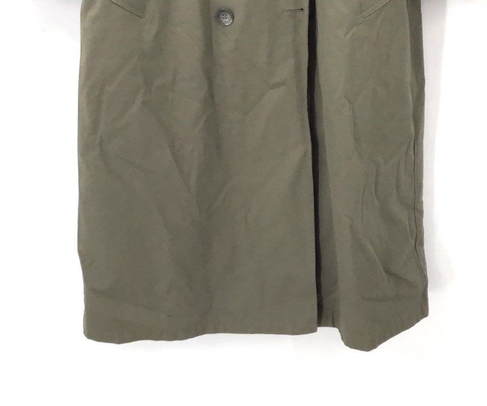 London Fog Women's Green Trench Coat - Size 14