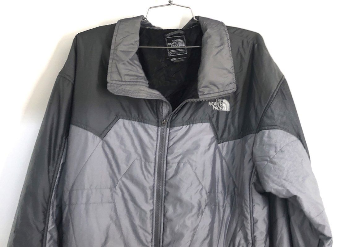 The North Face Men's Prodigy Gray Colorblock Insulated Puffer Jacket Sz XL